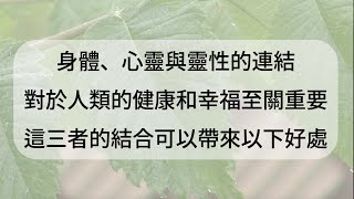 身心靈 (廣東話)｜什麼是身心靈｜為什麼身心靈要連繫在一起｜身心靈的平衡｜身心靈合一通往幸福的關鍵