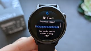 Sleep Coach on Garmin VivoActive 6