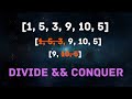 Divide and Conquer explained in 100 seconds - Data Structures and Algorithms