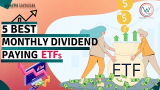 Top 5 Monthly Dividend Paying ETFs to earn Passive Income for 2022!🔥🔥🔥 BUY THE DIP NOW! GET PAID!