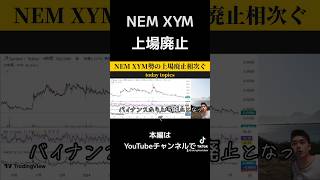 NEM XYMの上場廃止