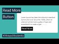 How To Create Read More / Show More Button Using A Little JavaScript