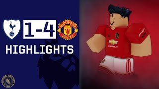 [PRS] Tottenham vs Manchester United | Premier League GW1 | Highlights