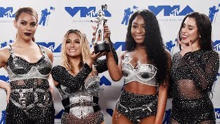 Fifth Harmony Fights Back Tears After First 2017 MTV VMA Win Without Camila