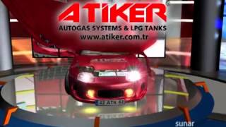 Atiker Autogas Systems 3D Car Animation