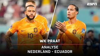 ANALYSE Nederland - Ecuador 🇳🇱🇪🇨 | "Het is vrij simpel te verdedigen op deze manier" | WK Praat