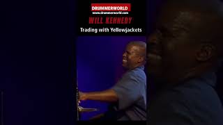 Will Kennedy: cool S H O R T trading with Yellowjackets - #willkennedy     #drummerworld