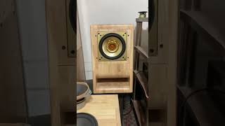 IWISTAO 6.5 Inch Labyrinth Solid Wood with LII AUDIO ST 6 Full Range Unit