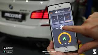 คลิปเสียงท่อ Maxhaust Active Sound System BMW F10 Diesel