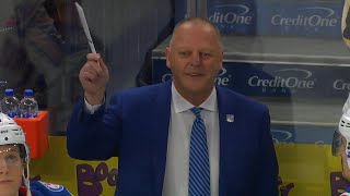 Vegas fans welcome back coach Gerard Gallant