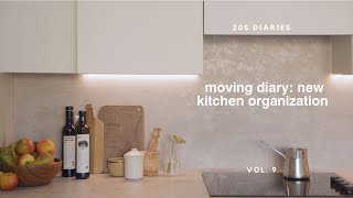 inside our new kitchen | cosy unpacking, organizing, cooking | IKEA shopping