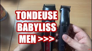 TONDEUSE Babyliss Men 10 en 1 carbon titanium MT727E