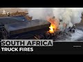 South Africa deploys army to avert unrest after trucks torched