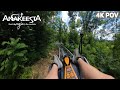 Hellbender Mountain Coaster at Anakeesta 4K POV - Gatlinburg, Tennessee