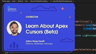 codeLive: Learn About Apex Cursors (Beta)