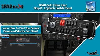 (Sim Video) New User #8 | SPAD.neXt | Logitech Switch Panel