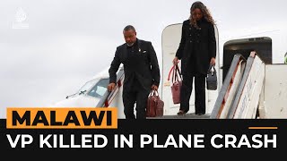 Malawi VP killed in plane crash, says president Chakwera | Al Jazeera NewsFeed