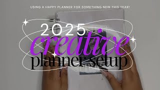 2025 creative planner setup | classic happy planner