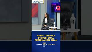 Anies Terbuka Diskusi Soal Pernikahan Anak #shorts