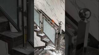 Jindal steel railing Stainless steel 18 Guage railing Glass Railing Design Jindal steel #Jindal