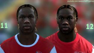 FIFA 12 vs FIFA 11 Head to Head - Faces #5 HD 1080p