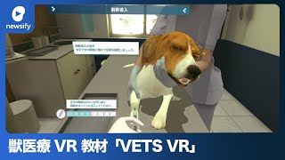 獣医療VR教材「VETS VR」、麻布大学・あまた・EDUWARD Pressが共同開発(2022年2月1日)