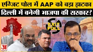 Delhi Exit Poll 2025: दिल्ली चुनाव पर एग्जिट पोल्स के नतीजों ने चौंकाया । BJP । AAP । Congress