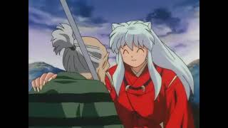 Inuyasha reclama do peso da Tensaiga