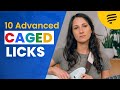 10 Advanced CAGED Licks