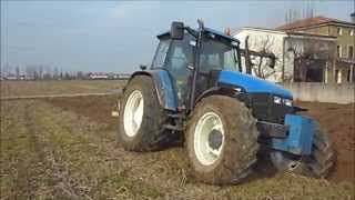 ARATURA 2015 NEW HOLLAND TS 115 + BIVOMERE ERMO