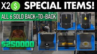 DOUBLE MONEY SPECIAL ITEMS! All 6 Sold Back to Back