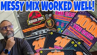 Weird, but it worked! 20x The Cash | Md Lottery Scratch Off Tickets #scratchers