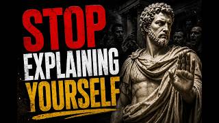 Stop Explaining Yourself | The Stoic Mind