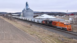 Chasing CN's EJ\u0026E Heritage Unit Through Wisconsin