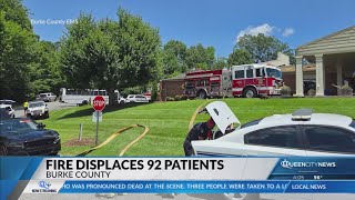 Morganton nursing home fire triggers massive response, no deaths