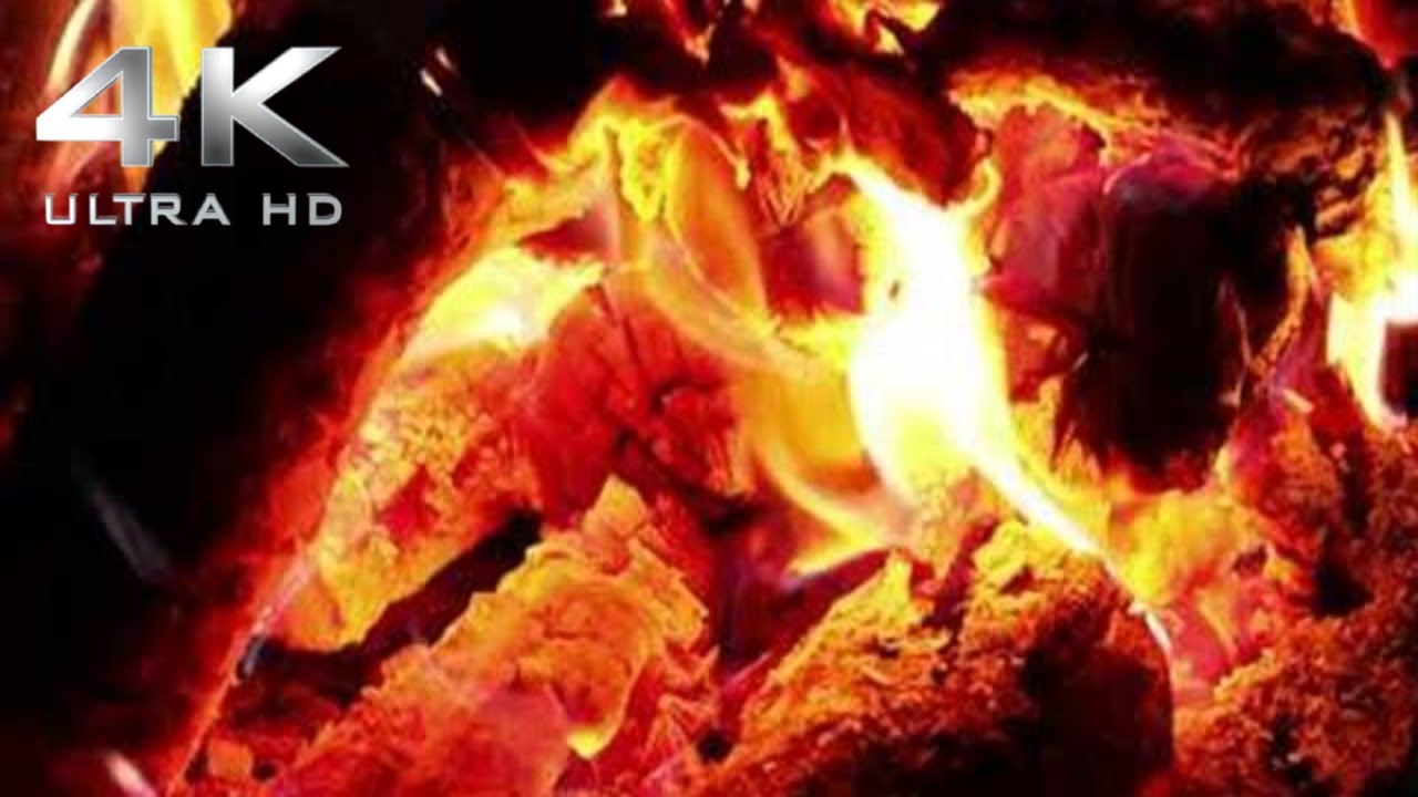 рџ ґ Campfire Sounds At Night 4k Crackling Fire Crickets Youtube