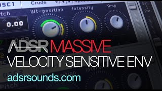 NI Massive Tutorial - Velocity Sensitive Envelopes