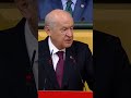 Bahçeli: HDP'nin Türk siyaset ve demokrasi hayatında yer almasına tahammül edemiyoruz! #shorts