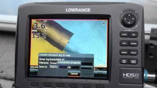 Lowrance Gen 2 Structure Map