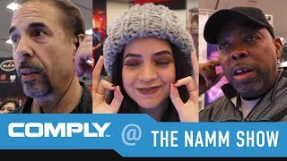 Comply™ @ NAMM 2018 - Testimonials