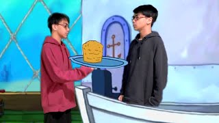 spongebob "you forgot your mayonnaise" but its poorly recreated