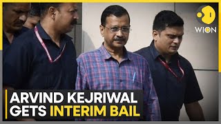 Delhi CM Arvind Kejriwal gets interim bail till June 1 in liquor policy scam case | WION News