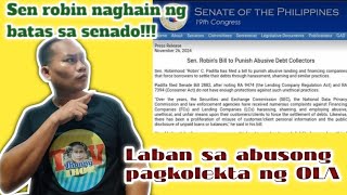 Senator robin padilla naghain ng batas para sa mga abusadong OLA