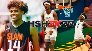 #1 PLAYER JALEN GREEN COMPLETELY TAKES OVER! NBA 2k20 - HIGH SCHOOL Roster!!