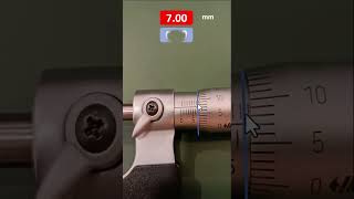 قراءة الميكرومتر micrometer