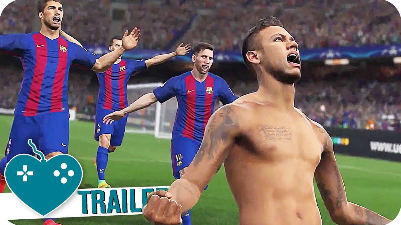 PES 2017 FC Barcelona Trailer (2016) PS4, Xbox One, PC Game - YouTube