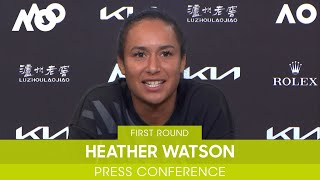 Heather Watson Press Conference (1R) | Australian Open 2022