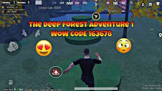 Bgmi Wow Parkour Map Code 163678 || The Deep Forest Adventure 1 || 1SMP GAMING 💯🔥