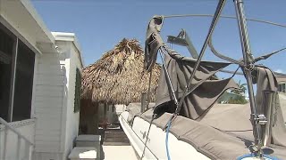 Key Largo residents return to check on homes