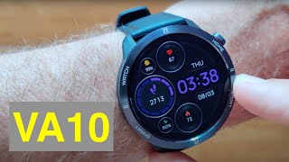 VALDUS VA10 Always-On AMOLED IP68 BT5.2 Calling Thin Dress Sports Smartwatch: Unboxing \u0026 1st Look